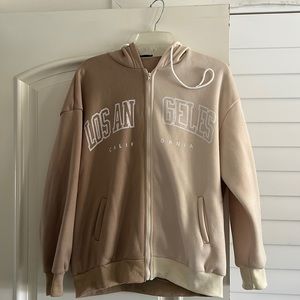 Los Angeles zip up jacket